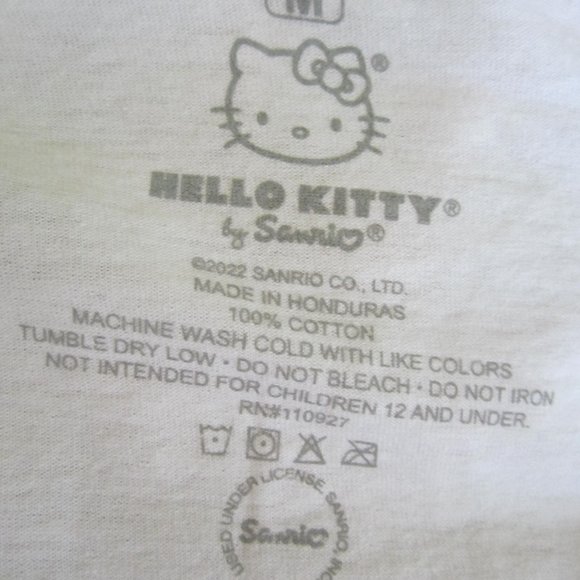 Hello Kitty & Mimmy White Rainbow Sanrio T-Shirt - Picture 4 of 4